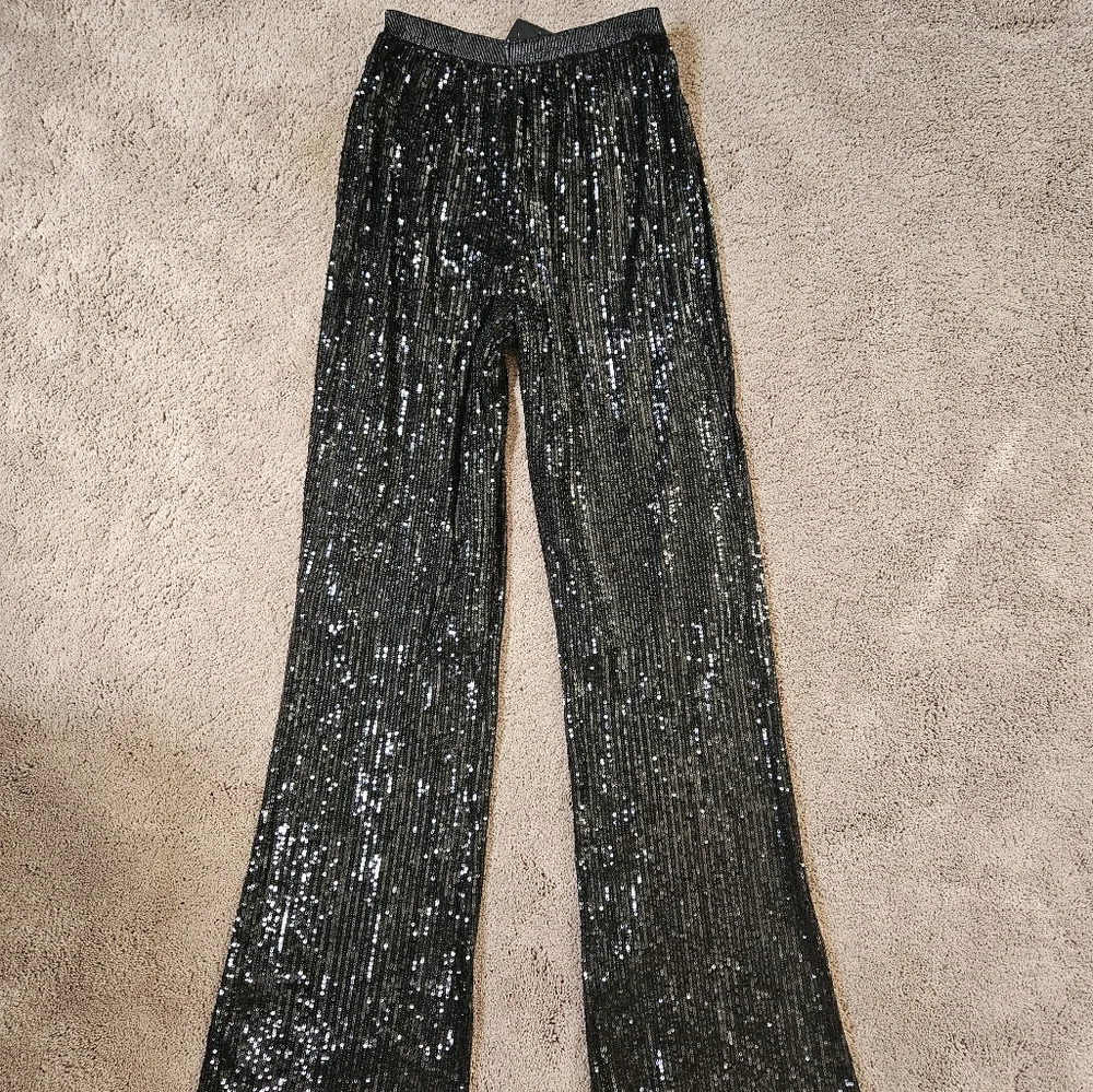 Sequin Pants - Picture 1 of 4